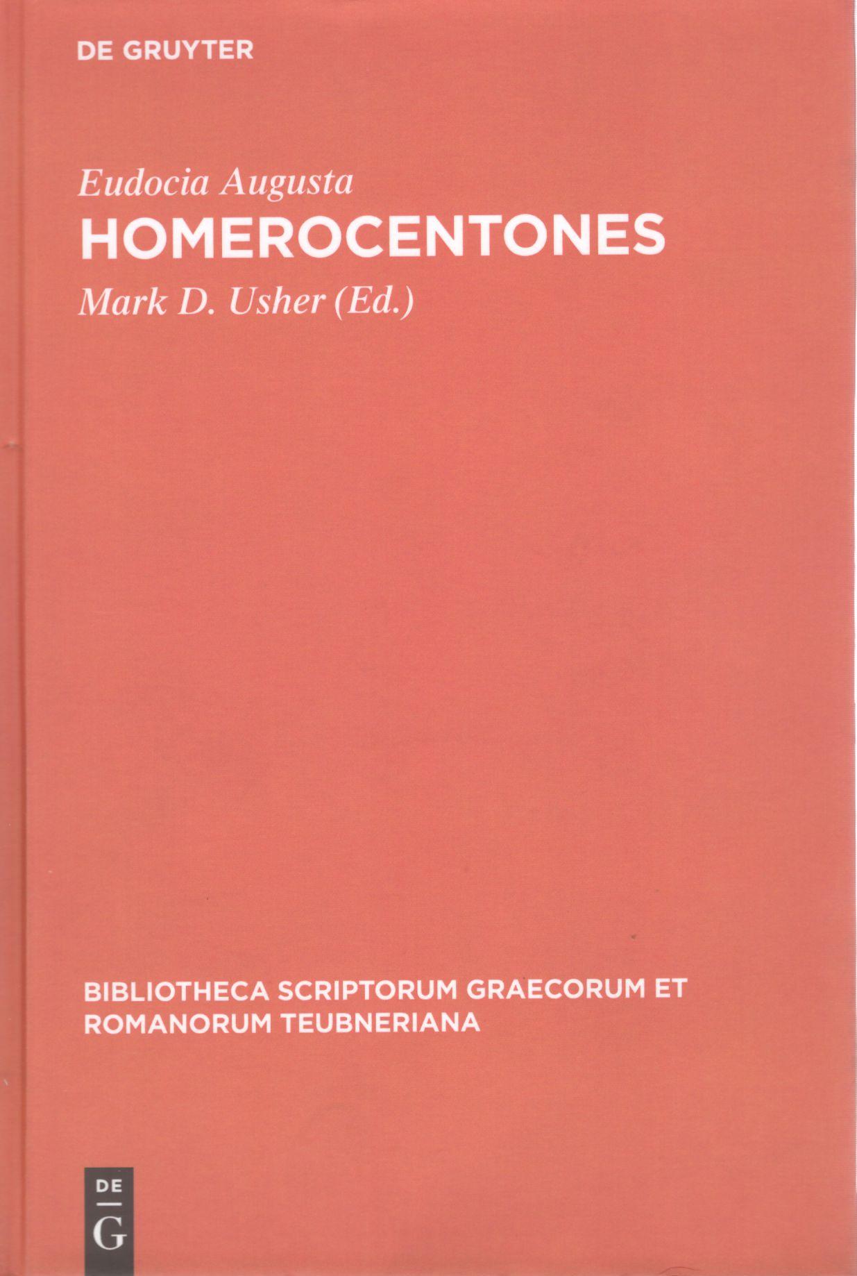 HOMEROCENTONES EUDOCIAE AUGUSTAE