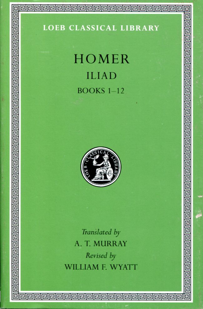 HOMER ILIAD, VOLUME I