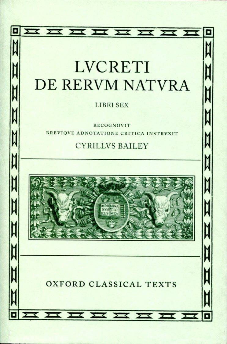 LUCRETIUS DE RERUM NATURA