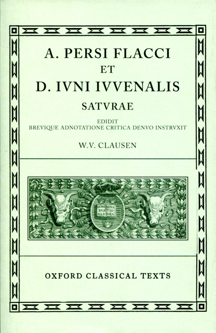 PERSIUS AND JUVENAL