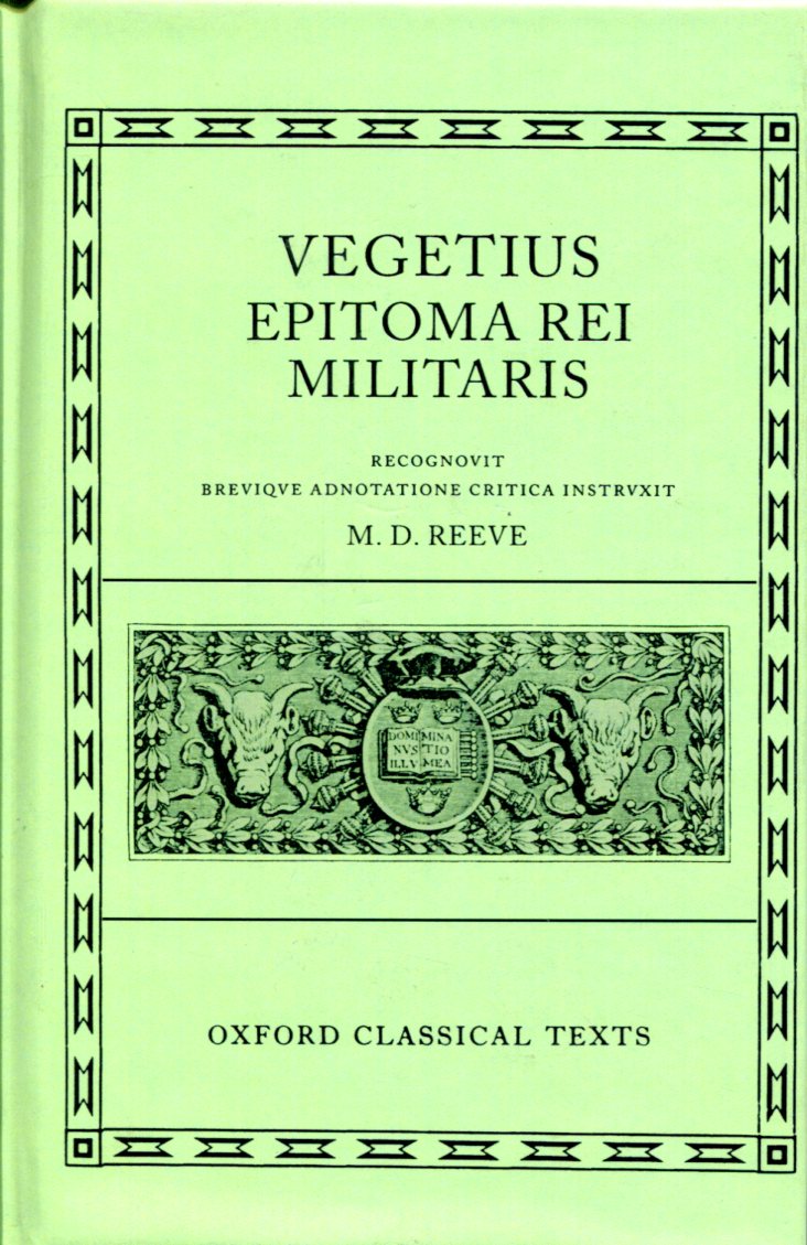 VEGETIUS EPITOMA REI MILITARIS